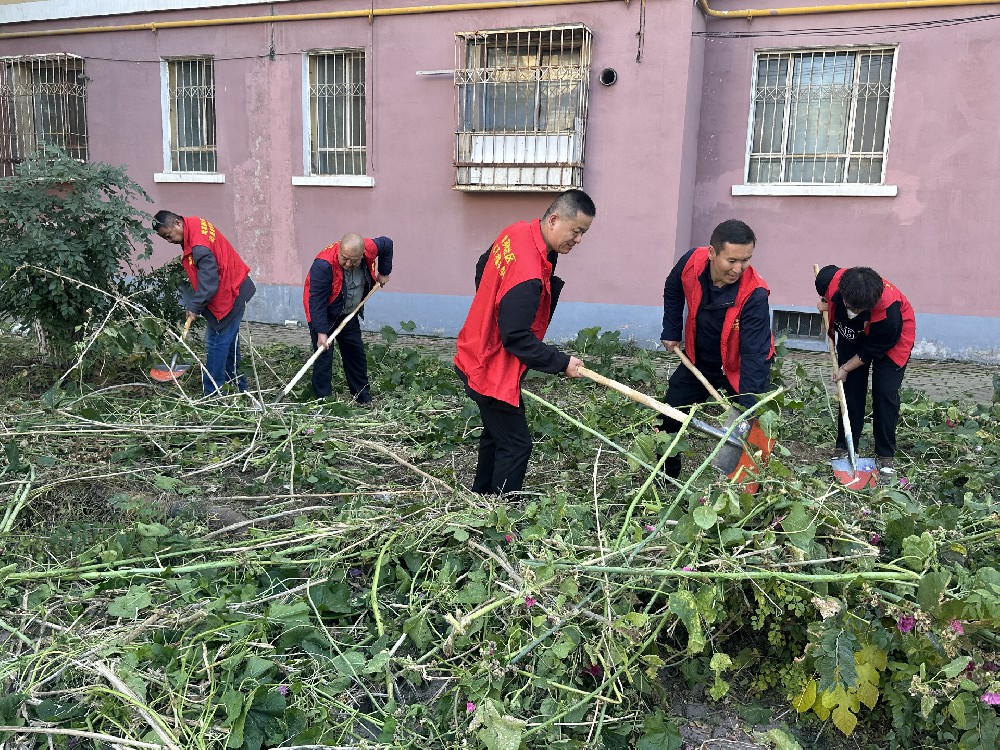 在職黨員進社區(qū)  志愿服務(wù)我先行